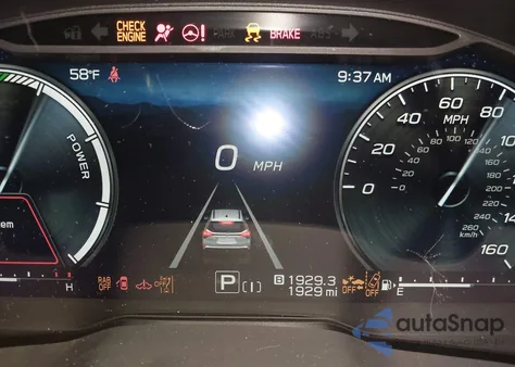 2025 Subaru Forester Touring Hybrid из США, поврежденный, VIN JF2SLSTD9SH429590